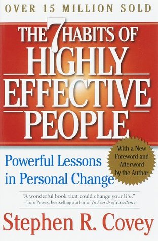 Cover of The 7 Habits of Highly Effective People by Stephen R. Covey